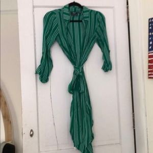 Bottom up striped dress